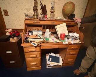 . . . oak rolltop desks