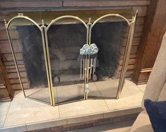 . . . fireplace screen