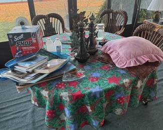 . . . and matching table