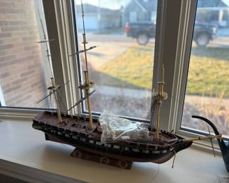 . . . unfinished ship