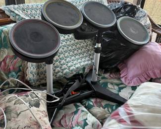 . . . electronic drums