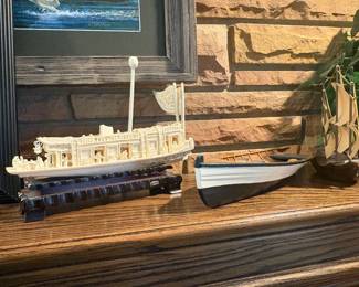 . . . nice ivory boat