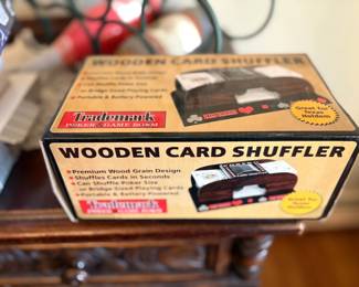 . . . card shuffler