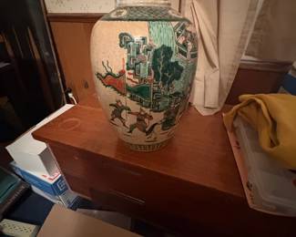 . . . nice pottery vase