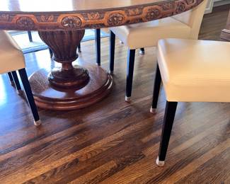 Nicely carved vintage table