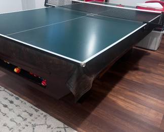 Ping pong boards for pool table 
