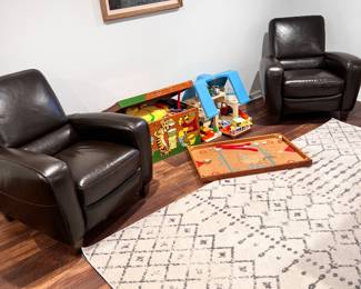 Five club chairs available