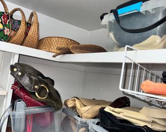 Bags yet to be displayed