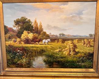 Nicely executed contemporary painting