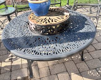 Fire pit- and a nice one at that 