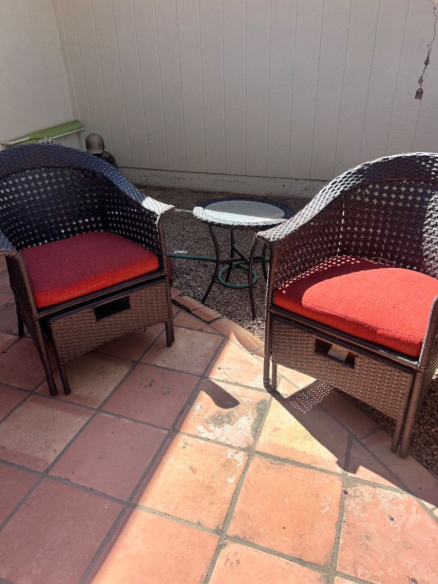 Wicker Patio set