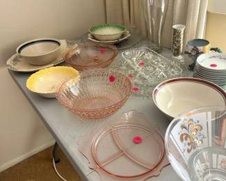 Vintage bowls & platters