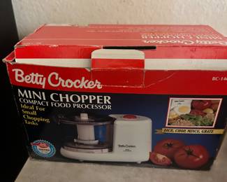Betty Crocker Mini CHopper