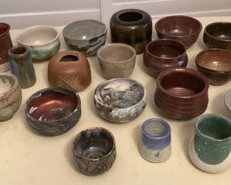 MMC058 Art Pottery Ceramic Small Bowls & Vessels