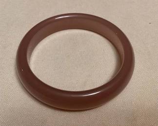 MMC116 Lavender Jade Bangle Bracelet