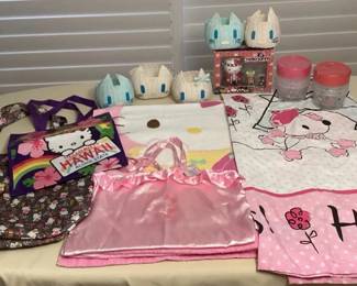 MMC105 Hello Kitty Towel, Shower Curtain, Nesting Dolls & More!