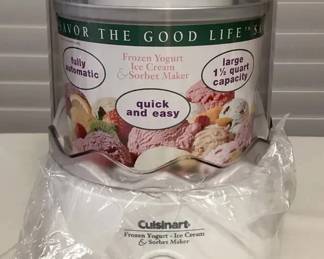 MMC031 Cuisinart Frozen Yogurt, Ice Cream & Sorbet Maker New