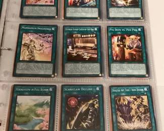MMC075 Binder Full Of Over 600 Collectible Yu-Gi-Oh! Trading Cards