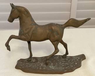 MMC035 Vintage Brass Horse
