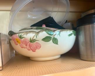 . . . part of owner's Franciscan china set