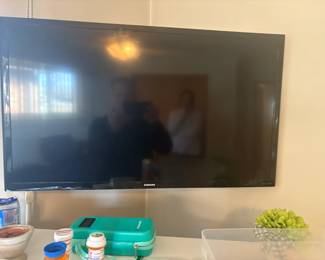 . . . nice flat-screen TV
