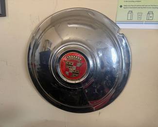 . . . Caddy hubcap