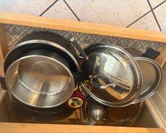 . . . more pots and pans