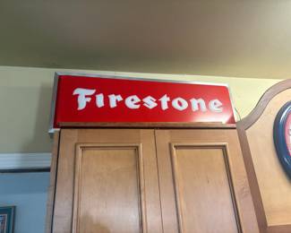 . . . vintage Firestone sign