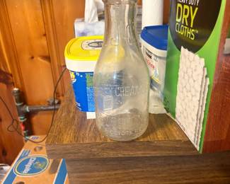 . . . vintage milk bottle