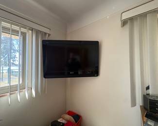 . . . flat-screen TV