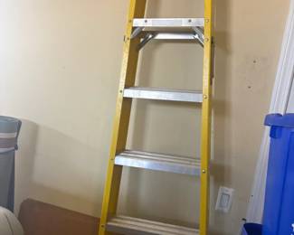 . . . Werner fiberglass ladder