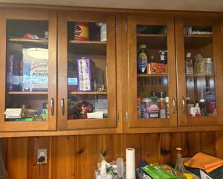 . . . cabinets are jammed