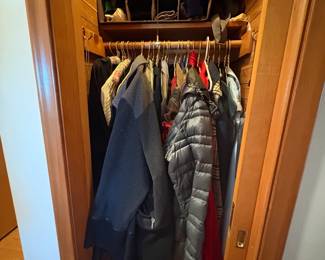 . . . nice assortment of clothes