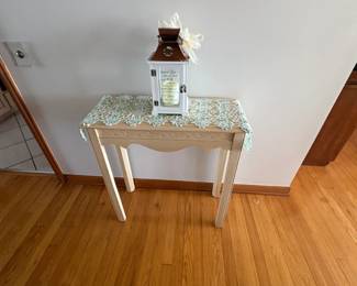 . . . side table