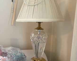 . . . crystal lamp