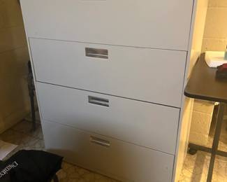 . . . large legal-size file cabinet