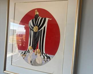 . . . RARE FIND . . . a nice Erte'