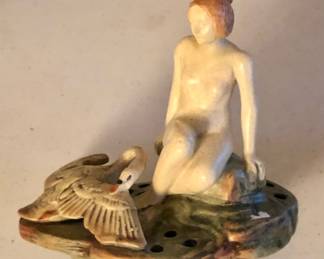 Weller Muskota Nude with Swan & flower frog