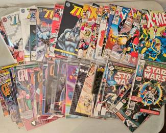 Over 150 Comic Books, all in mint or near mint condition.