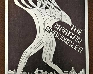 "Ray Bradbury" autographed premiere of "The Martian Chronicles" stage / play production program 1977.