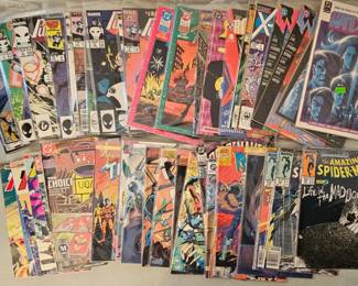Over 150 Comic Books, all in mint or near mint condition.