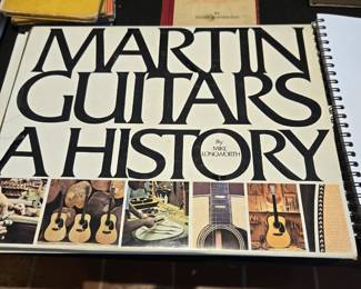 Signed Martin  Guitar Book