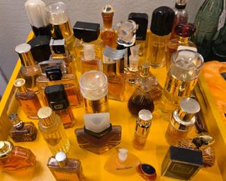 Vintage perfumes