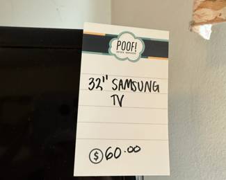 32" Samsung TV