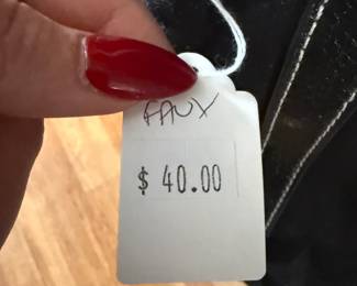 Faux Coach Purse 