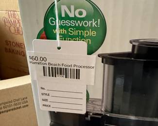 Hamilton Beach Food Processor