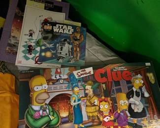 The Simpons Clue Board Game 