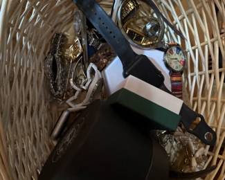 Unmarked Bracelets, Watches, Necklaces, Earrings, Patches 