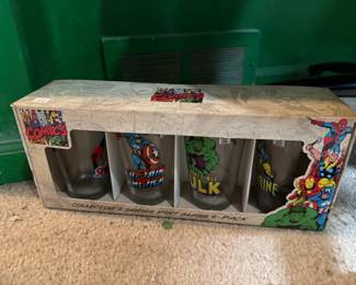 Comics Glass Set 