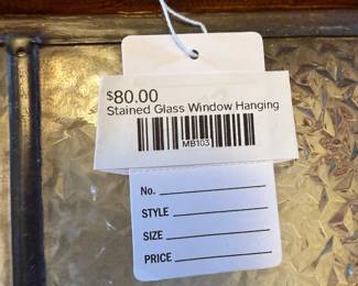 Stained Glass Window Hanging